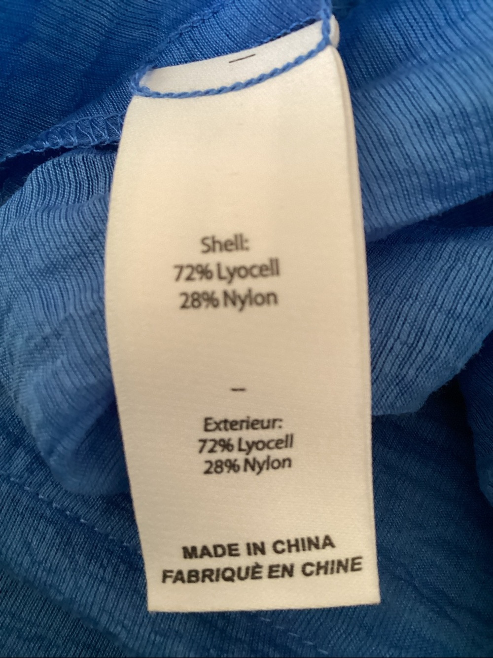 Cinq a Sept Ralpha Crinkled Mini Coverup in Endless Sky Size Large - Picture 10 of 10